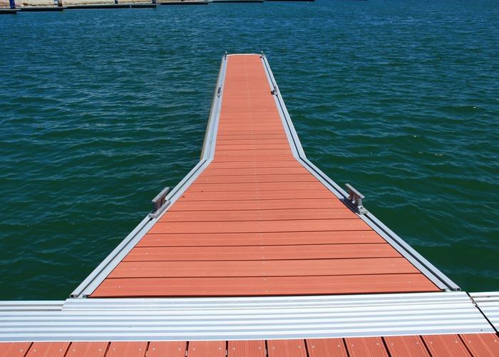 Customized Aluminum Alloy Finger Dock Jet Ski Floating Dock For Marina Applications