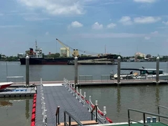 آلیاژ آلومینیوم 6061 T6 لنگر شناور مارینا پلنگ شناور برای استفاده از باشگاه قایق قایق