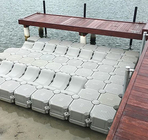 HDPE Plastic Floating Dock Modular Cubes For Water Recreational Platform