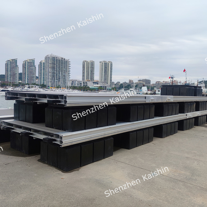 Durable Marine Floating Dock Aluminum Alloy Pontoon Boat Platform