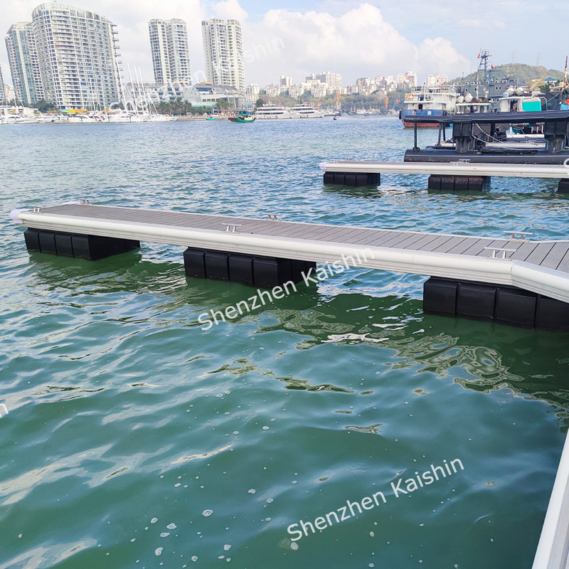 Waterproof Aluminum Floating Docks Marine Grade Jet Ski Pontoon