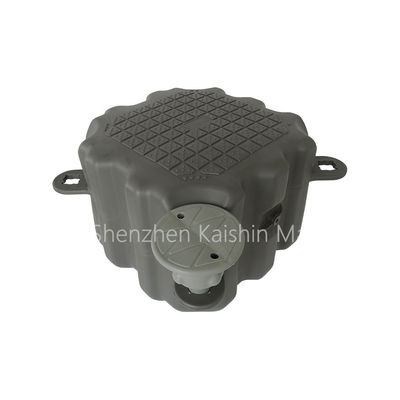 مکعب‌های اسکله شناور مدولار HDPE تثبیت شده در برابر اشعه ماوراء بنفش با مونتاژ بدون ابزار و مقاومت در برابر خوردگی